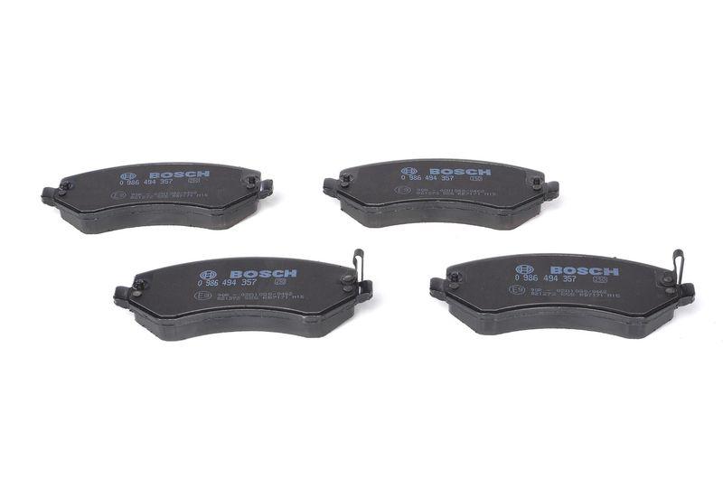 Kit de plaquettes de frein, frein à disque BOSCH 0 986 494 357