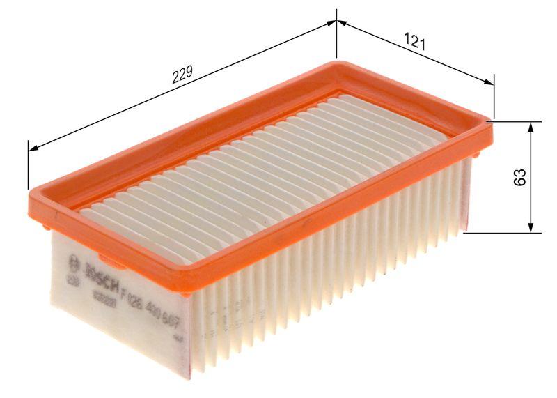 Filtre à air BOSCH F 026 400 607