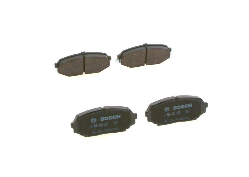 Kit de plaquettes de frein, frein à disque BOSCH 0 986 424 303