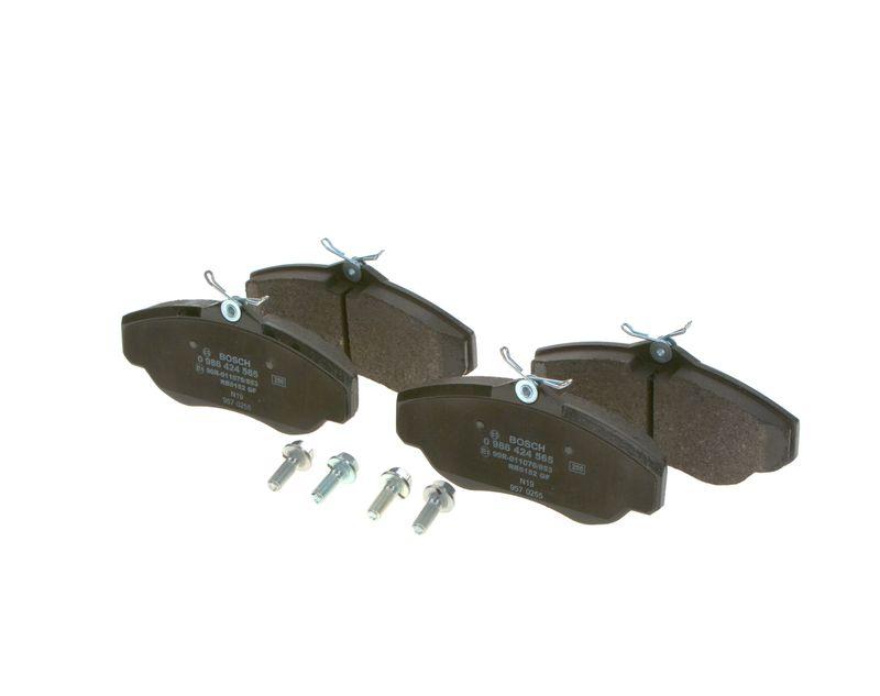 Kit de plaquettes de frein, frein à disque BOSCH 0 986 424 565