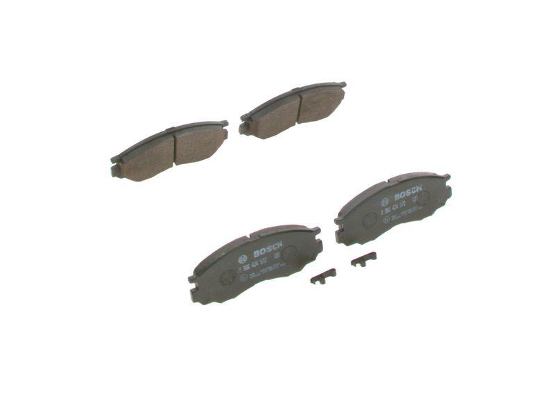 Kit de plaquettes de frein, frein à disque BOSCH 0 986 424 572