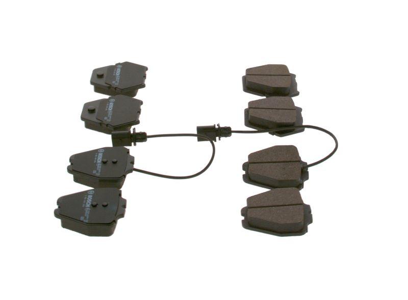 Kit de plaquettes de frein, frein à disque BOSCH 0986424690