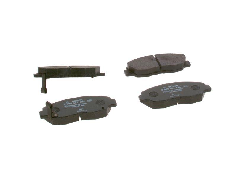 Kit de plaquettes de frein, frein à disque BOSCH 0 986 461 124