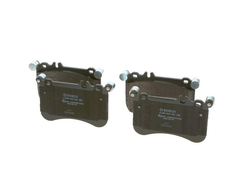 Kit de plaquettes de frein, frein à disque BOSCH 0 986 494 780