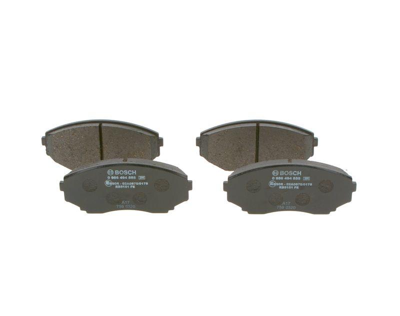 Kit de plaquettes de frein, frein à disque BOSCH 0 986 494 855