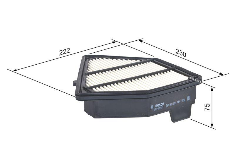 Filtre à air BOSCH F 026 400 583