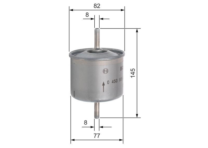 Filtre à carburant BOSCH 0 450 905 324