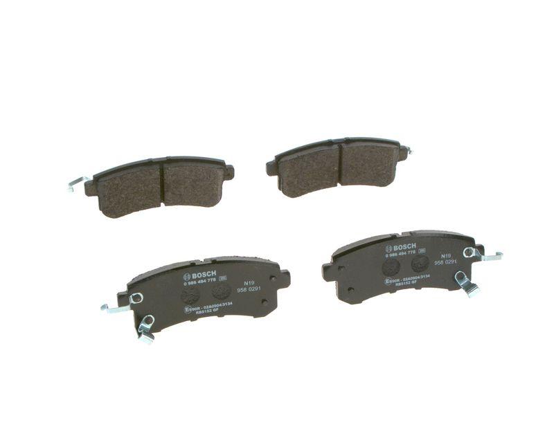Kit de plaquettes de frein, frein à disque BOSCH 0 986 494 778