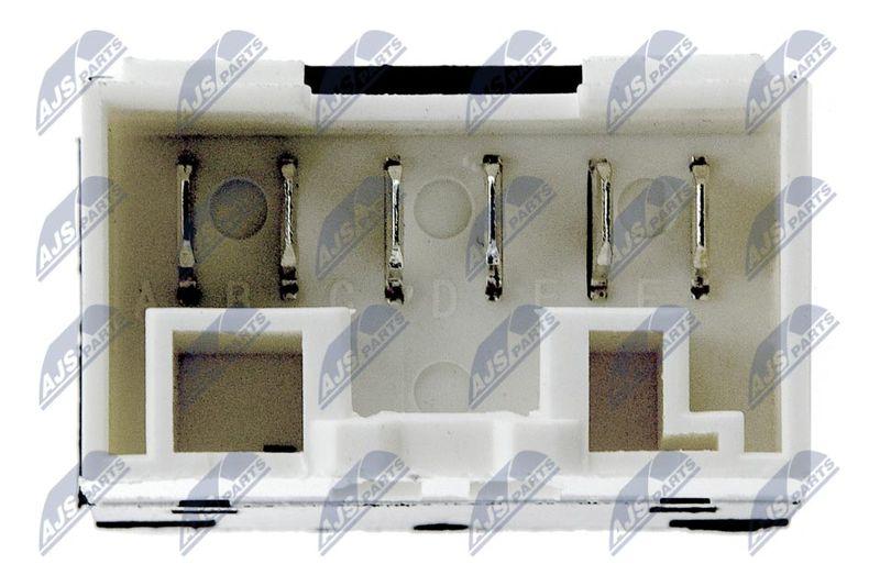 Interrupteur, lève-vitre NTY EWS-FT-015