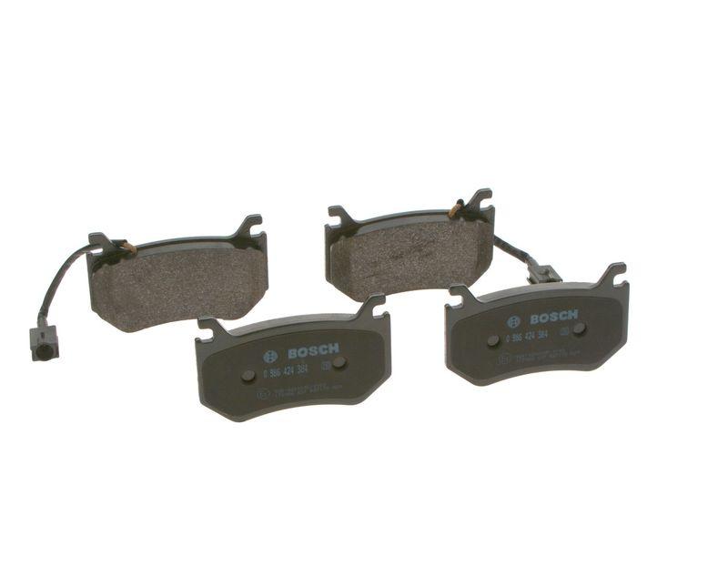 Kit de plaquettes de frein, frein à disque BOSCH 0 986 424 384