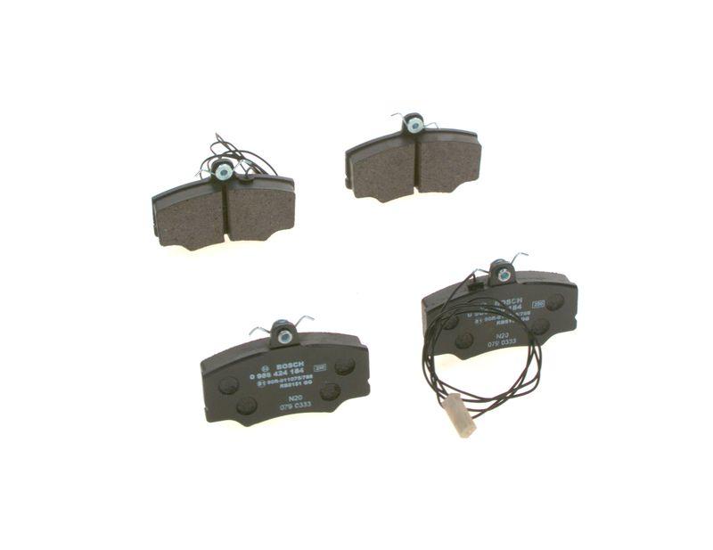 Kit de plaquettes de frein, frein à disque BOSCH 0 986 424 184