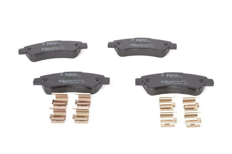 Kit de plaquettes de frein, frein à disque BOSCH 0 986 494 604