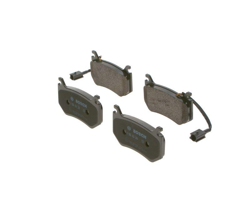 Kit de plaquettes de frein, frein à disque BOSCH 0 986 424 384