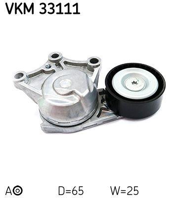 Tendeur de courroie, courroie trapézoïdale à nervures SKF VKM 33111