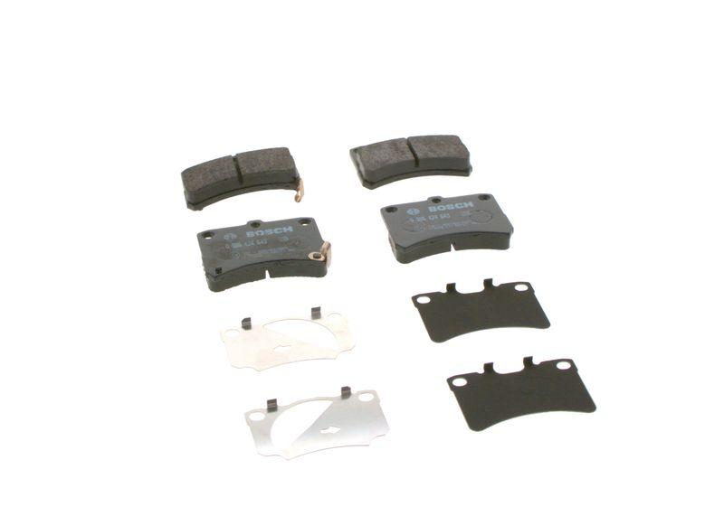 Kit de plaquettes de frein, frein à disque BOSCH 0 986 424 643