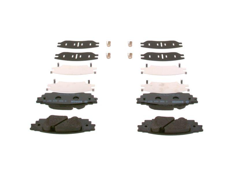 Kit de plaquettes de frein, frein à disque BOSCH 0 986 424 927