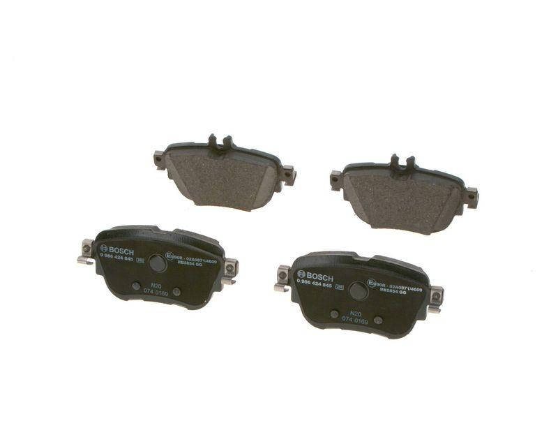 Kit de plaquettes de frein, frein à disque BOSCH 0 986 424 845