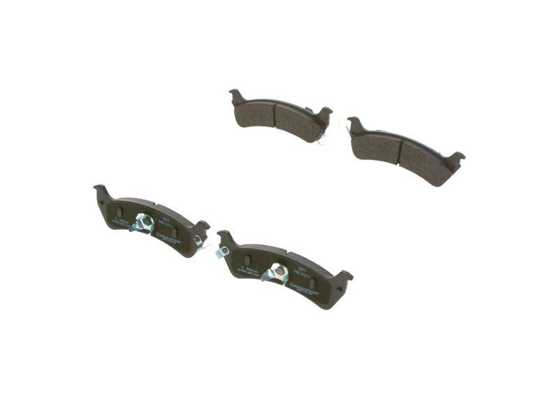 Kit de plaquettes de frein, frein à disque BOSCH 0 986 494 348