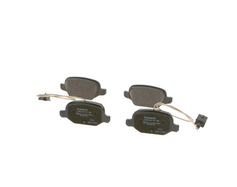 Kit de plaquettes de frein, frein à disque BOSCH 0 986 494 779