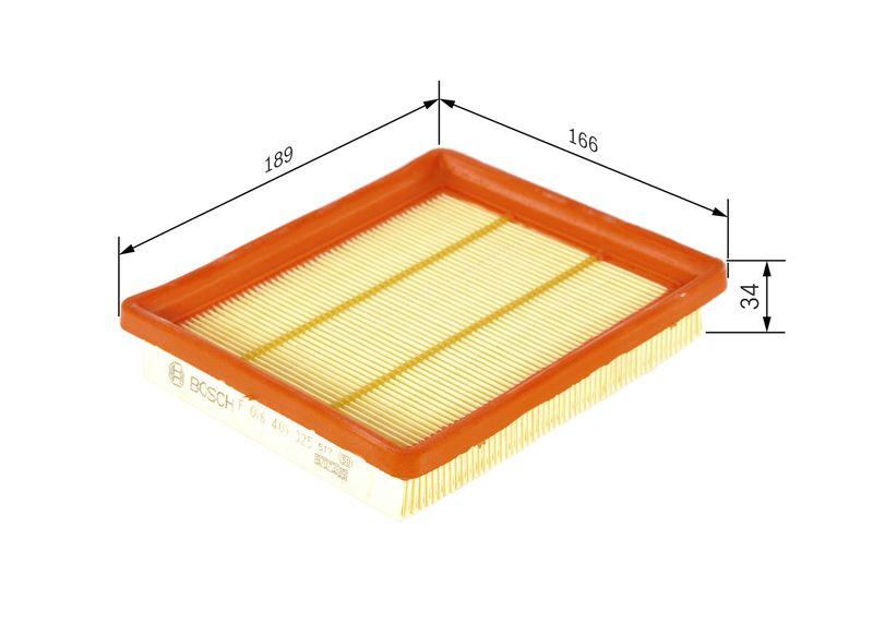 Filtre à air BOSCH F 026 400 325