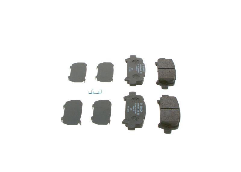 Kit de plaquettes de frein, frein à disque BOSCH 0 986 494 445