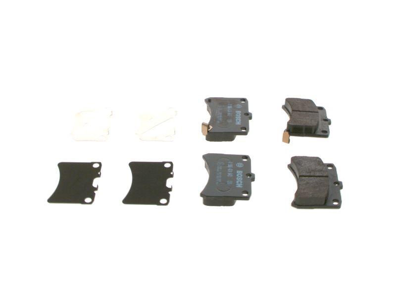 Kit de plaquettes de frein, frein à disque BOSCH 0 986 424 643