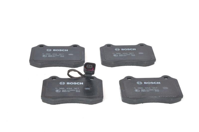 Kit de plaquettes de frein, frein à disque BOSCH 0 986 494 367