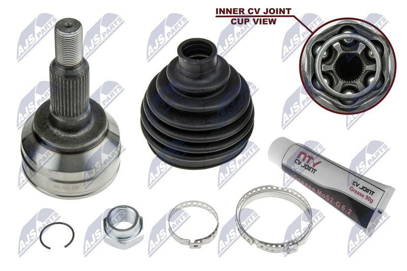 Jeu de joints, arbre de transmission NTY NPZ-CH-024