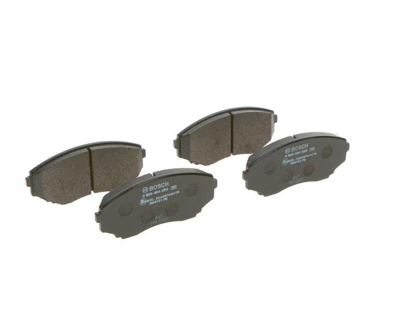 Kit de plaquettes de frein, frein à disque BOSCH 0 986 494 855