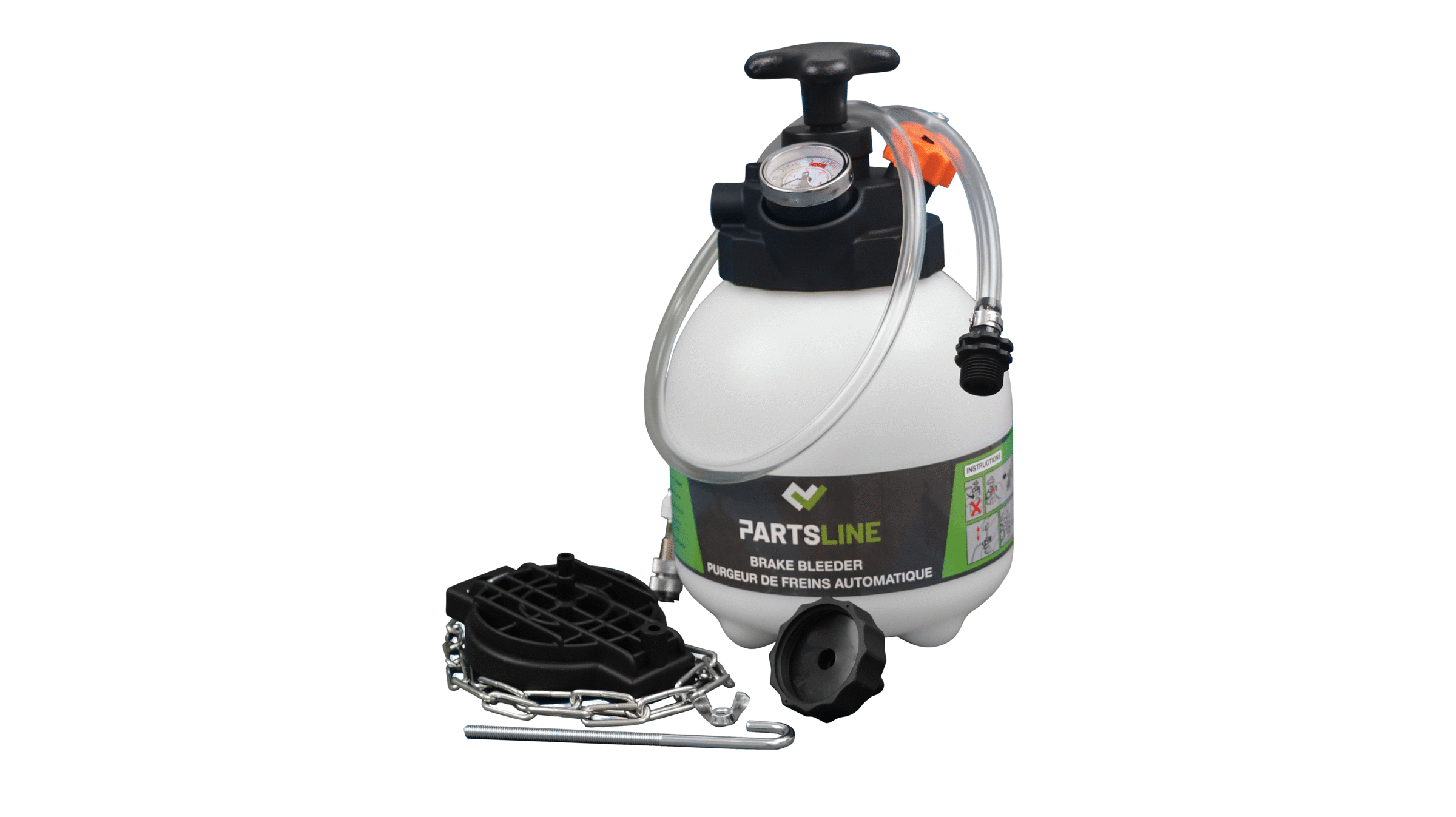 Purgeur de frein automatique pour circuit de freinage ou d'embrayage (3 litres) PARTSLINE SC33527