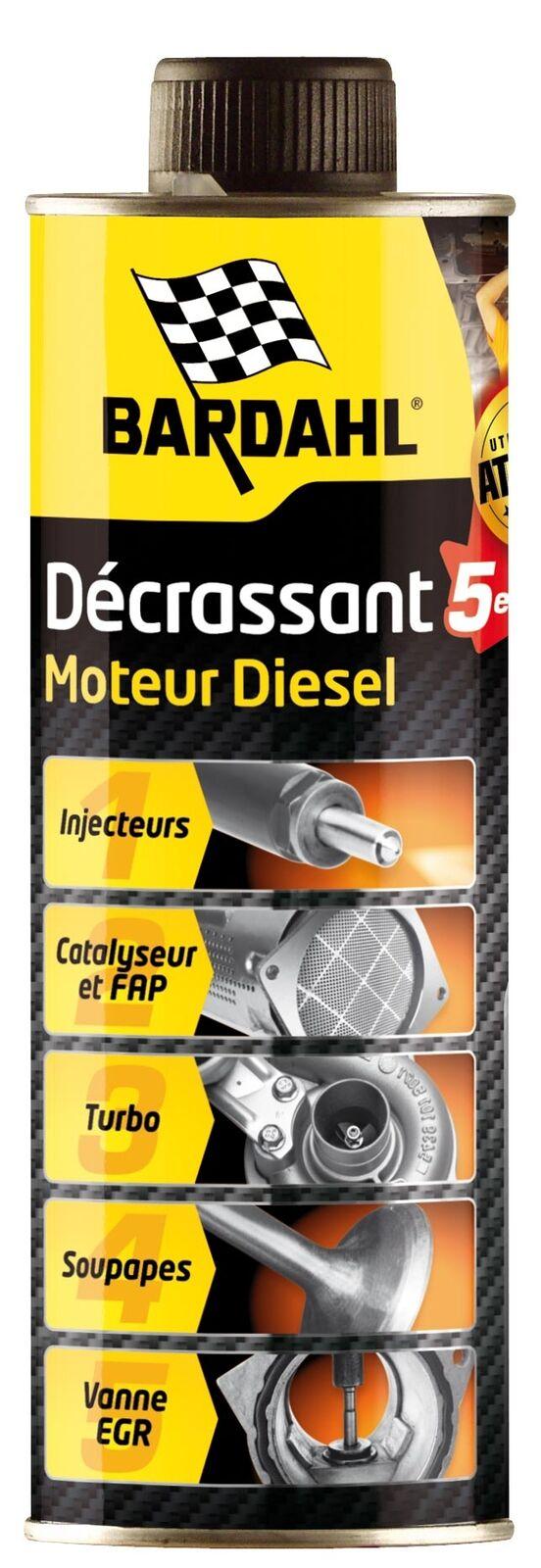 Décrassant moteur 5 en 1 Diesel - 500ml BARDAHL 2355