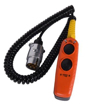 Télécommande filaire 2 Boutons pour Hayon Élévateur hydraulique - Dhollandia, Erhel DHOE0787.2.H