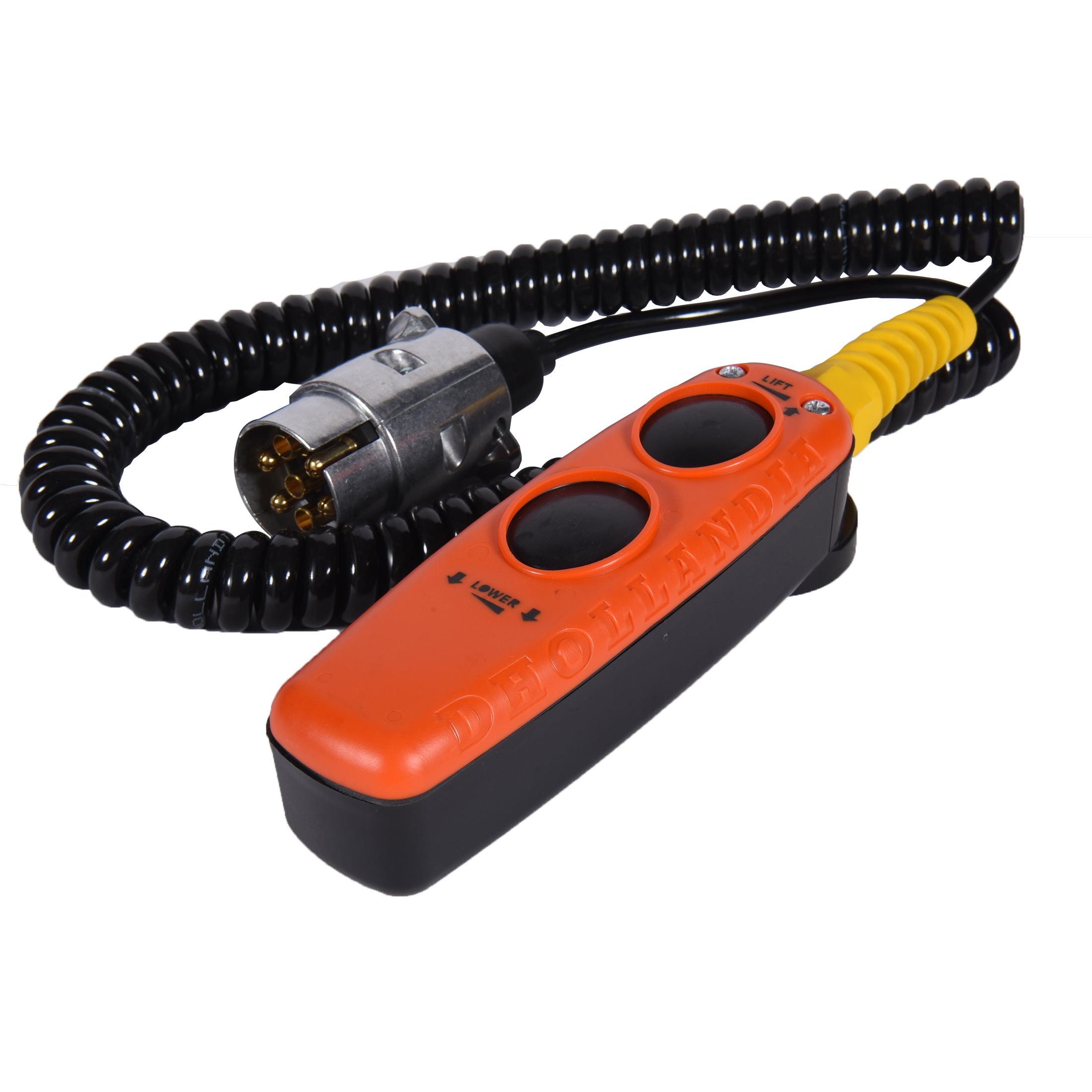 Télécommande filaire 2 Boutons pour Hayon Élévateur hydraulique - Dhollandia, Erhel DHOE0787.2.H