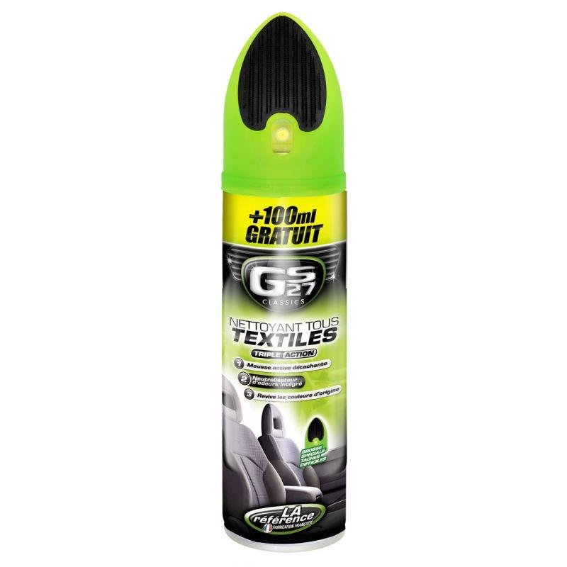 Nettoyant tous textiles 400 ml + 100 ml offerts - GS27 CL110271