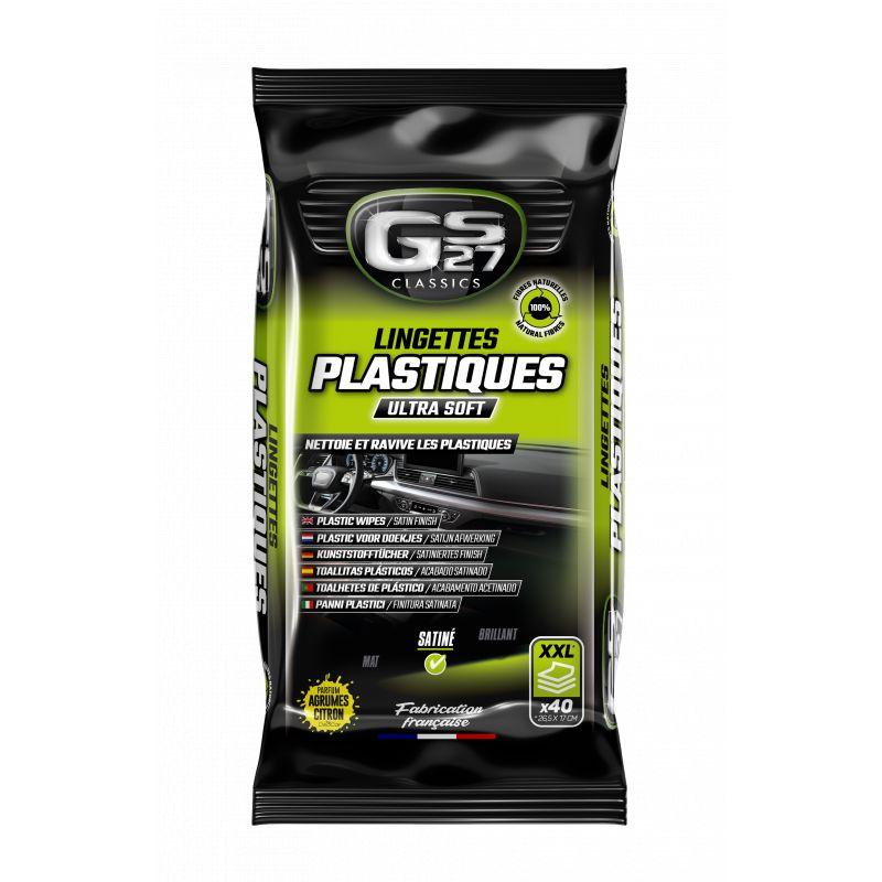 40 x Lingettes plastiques parfum agrumes - GS27 CL180423