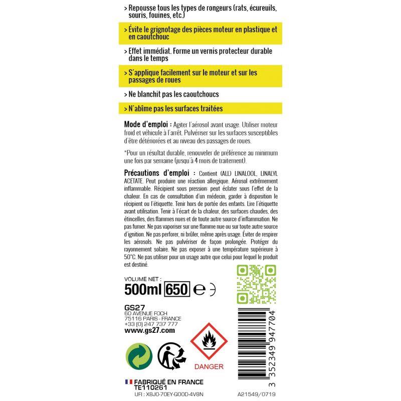 Stop rongeurs flacon 500 ml - GS27 TE110261