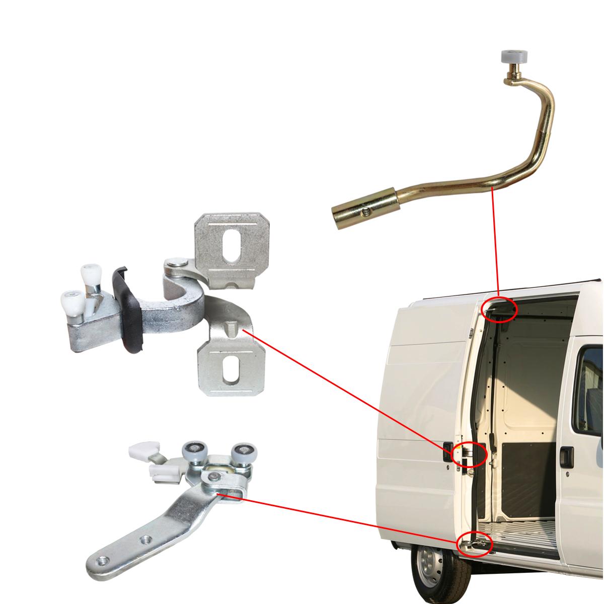 Kit galets porte laterale droite pour Boxer Jumper Ducato 2002-2006 PARTSLINE KC00076