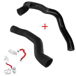 (Lot de 2) Durite d’échangeur de turbo pour Alfa 147, 156, GT 1.9 JTD 1.9 JTDM PARTSLINE KC00079