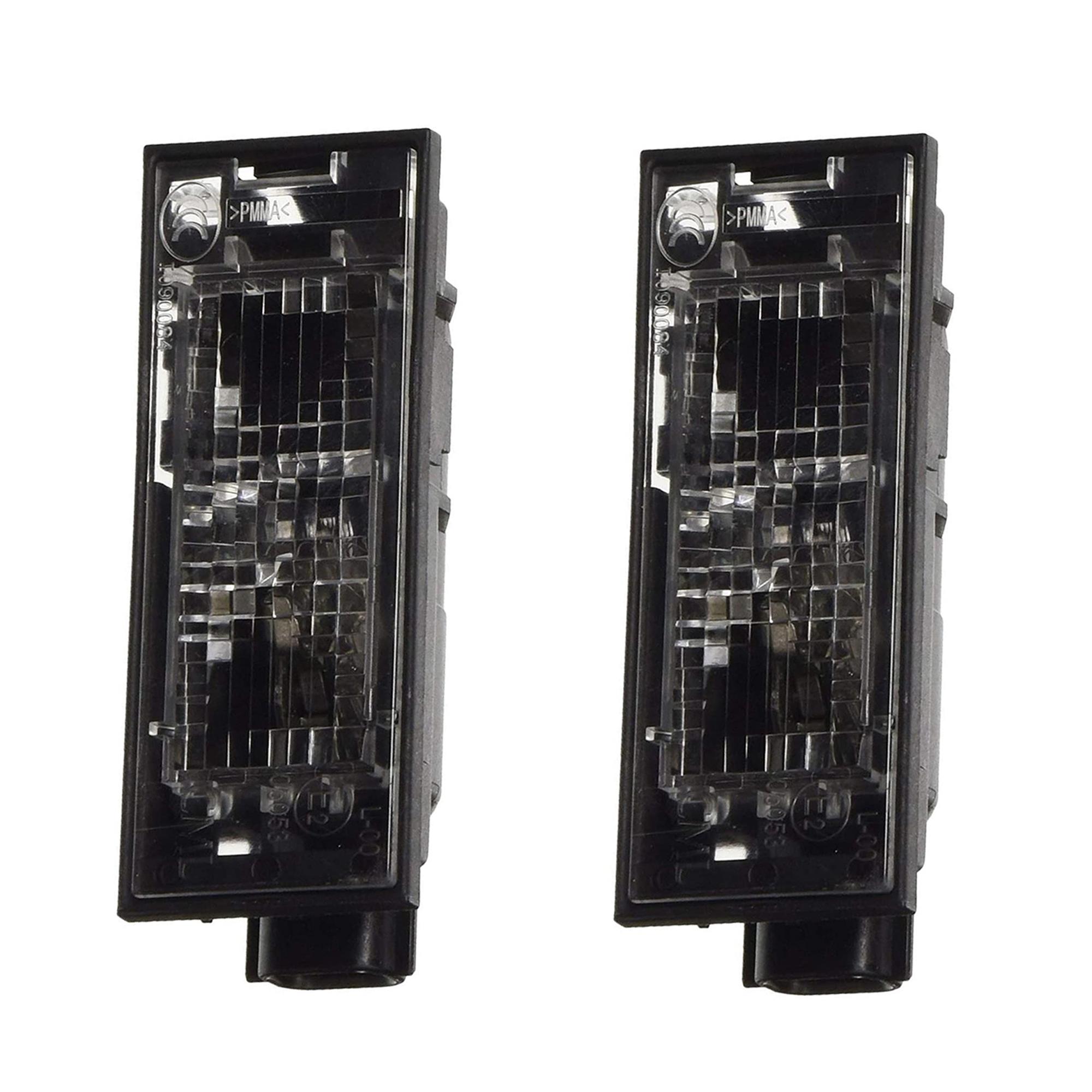 (Lot de 2) Feu éclaireur, éclairage de plaque d'immatriculation PARTSLINE KC00087