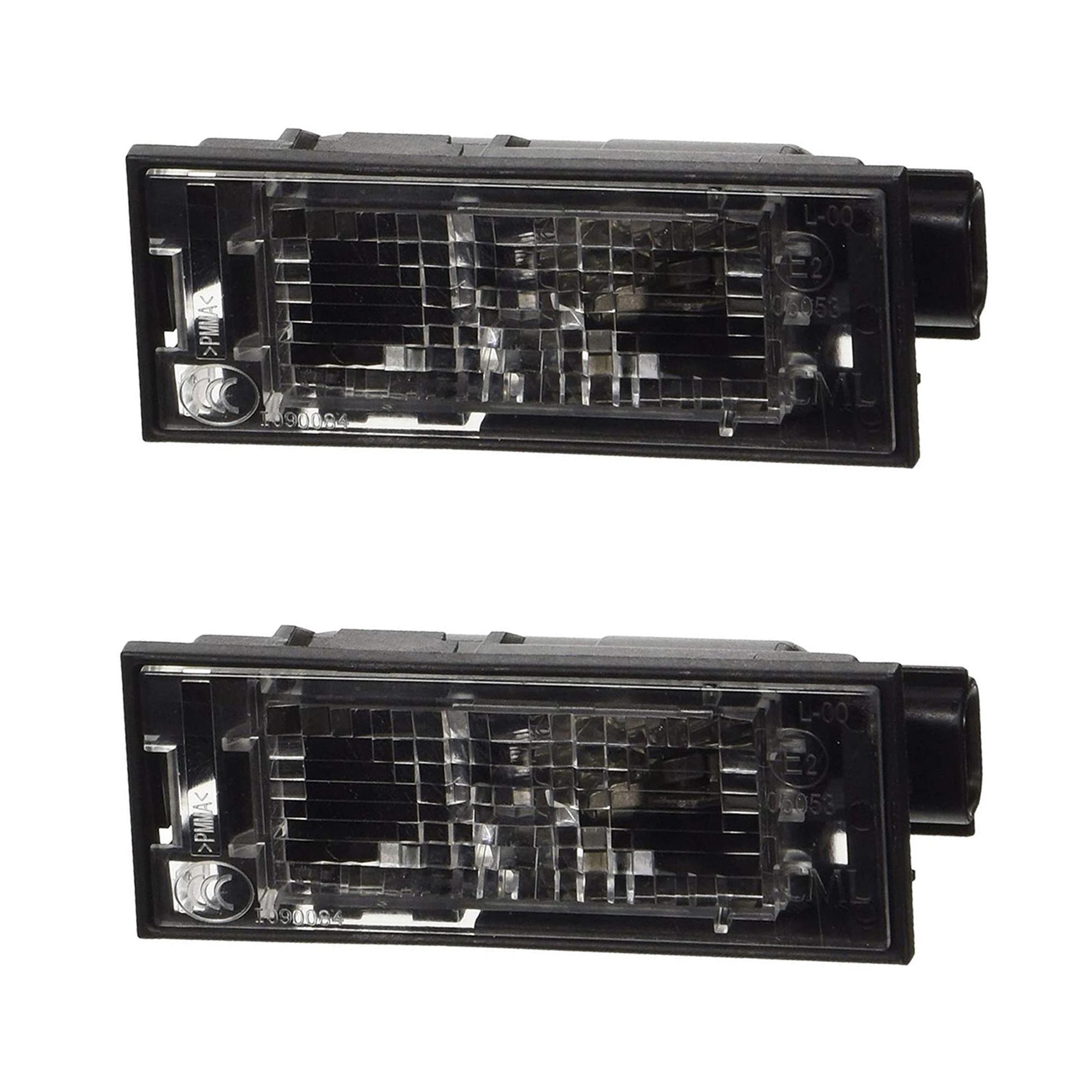 (Lot de 2) Feu éclaireur, éclairage de plaque d'immatriculation PARTSLINE KC00087