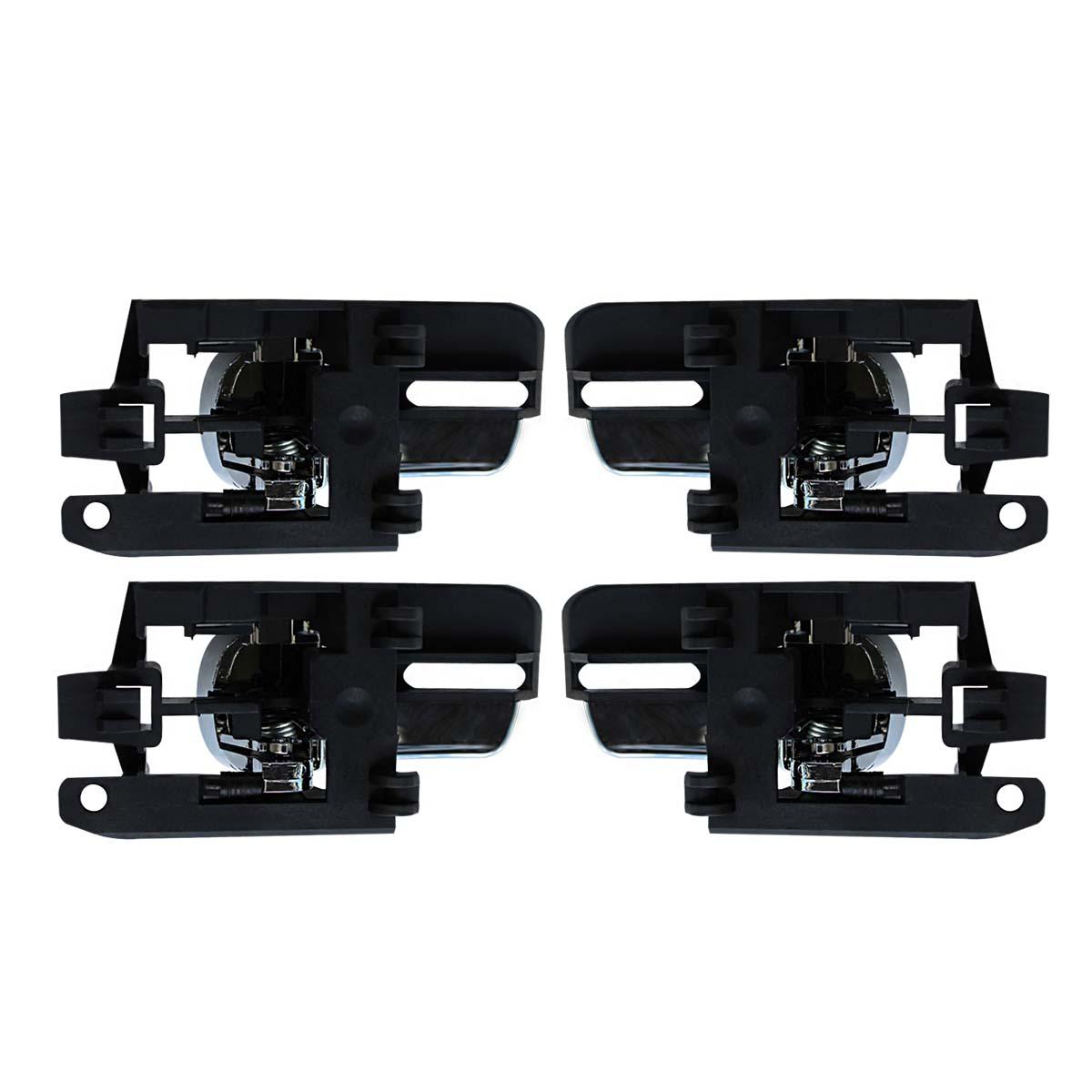 Poignees de porte interieures chromees pour Qashqai I PARTSLINE KC00147