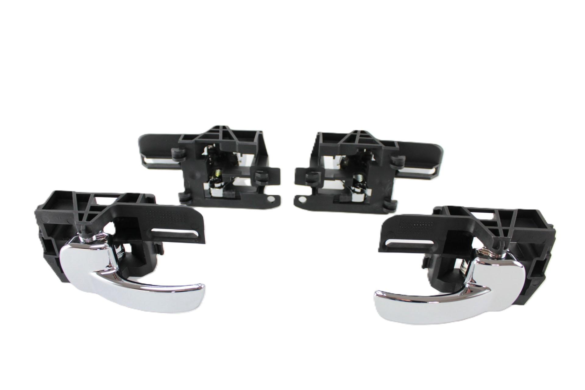 Poignees de porte interieures chromees pour Qashqai I PARTSLINE KC00147