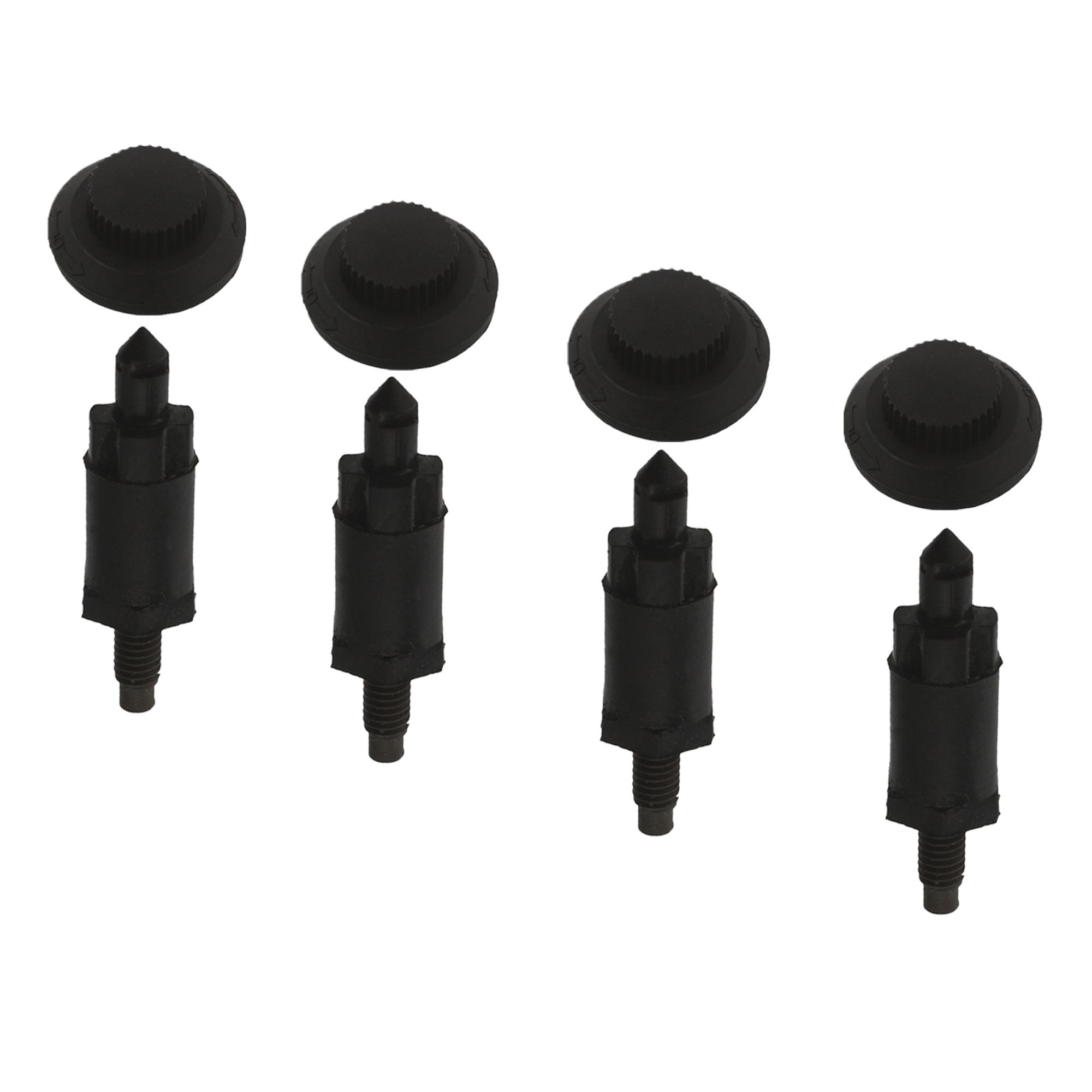 (Lot de 4) Silentbloc, caoutchouc de cache moteur pour Citroën, Peugeot HDi PARTSLINE KC00152