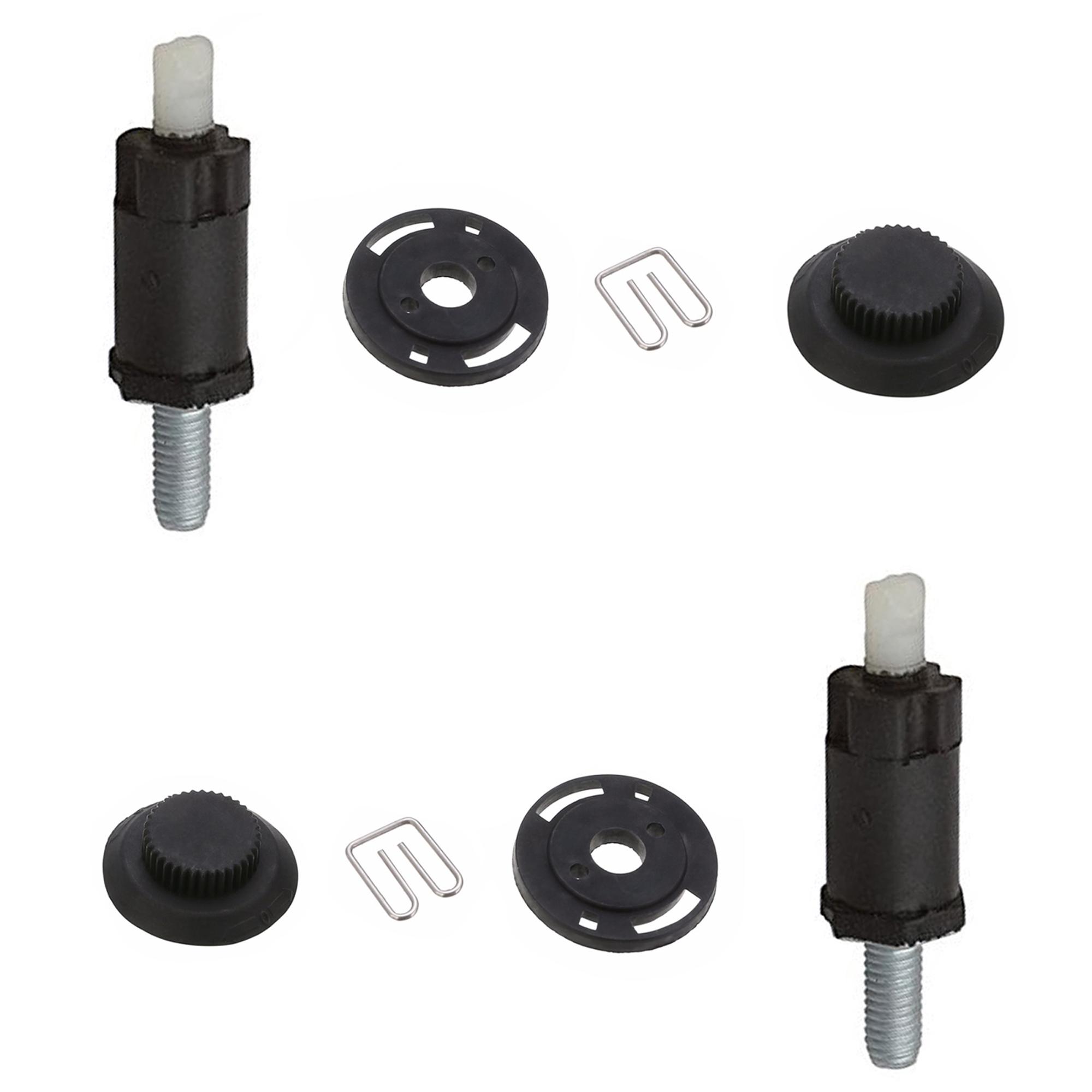 (Lot de 2) Silentbloc, caoutchouc de cache moteur pour Citroën, Peugeot PARTSLINE KC00155