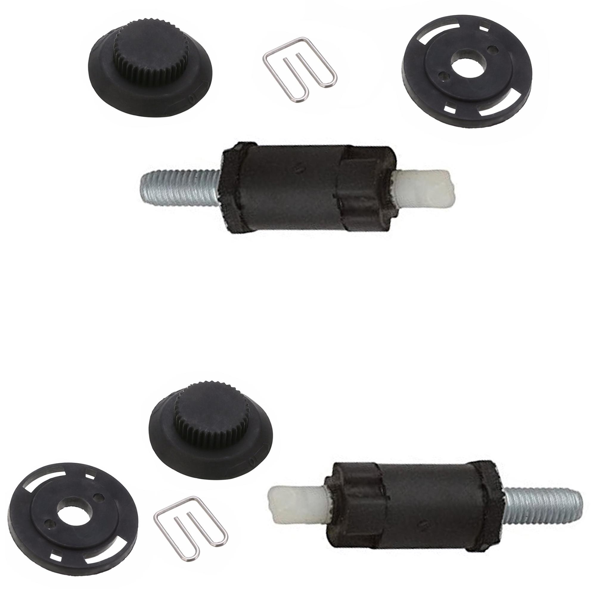 (Lot de 2) Silentbloc, caoutchouc de cache moteur pour Citroën, Peugeot PARTSLINE KC00155