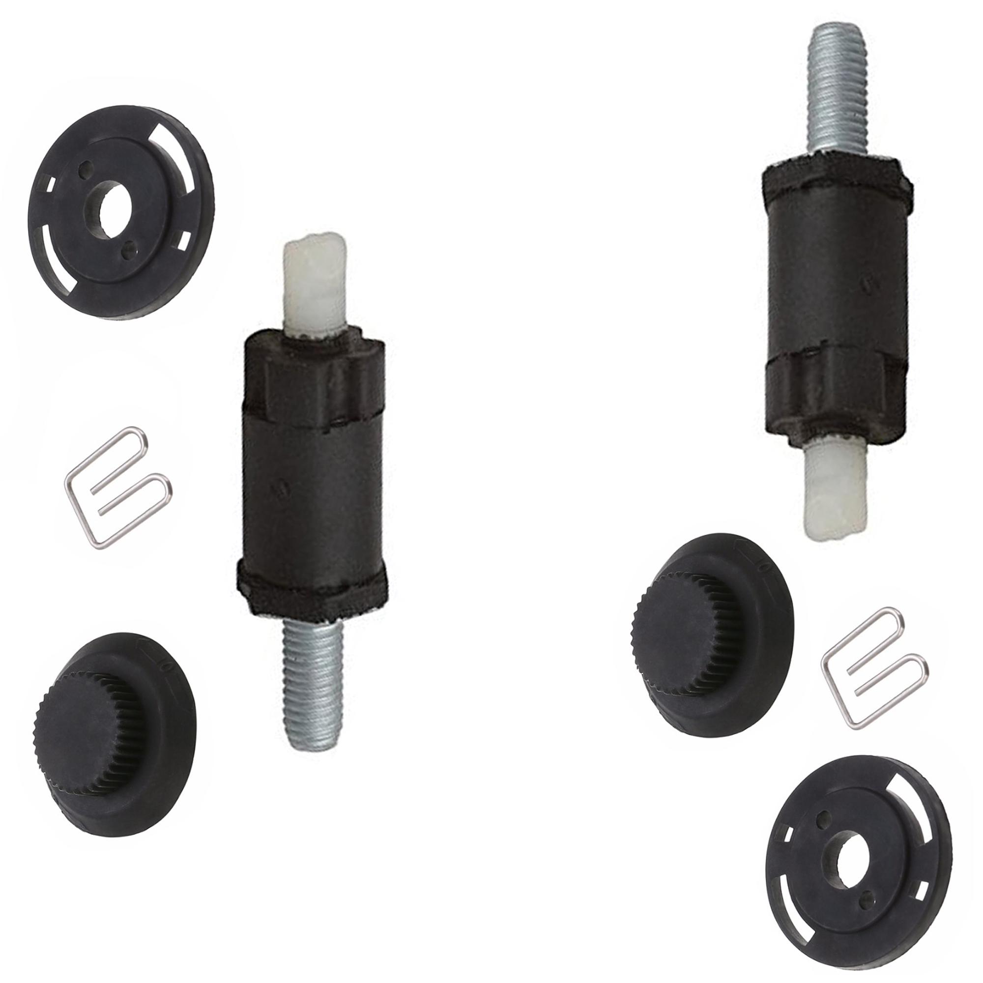 (Lot de 2) Silentbloc, caoutchouc de cache moteur pour Citroën, Peugeot PARTSLINE KC00155