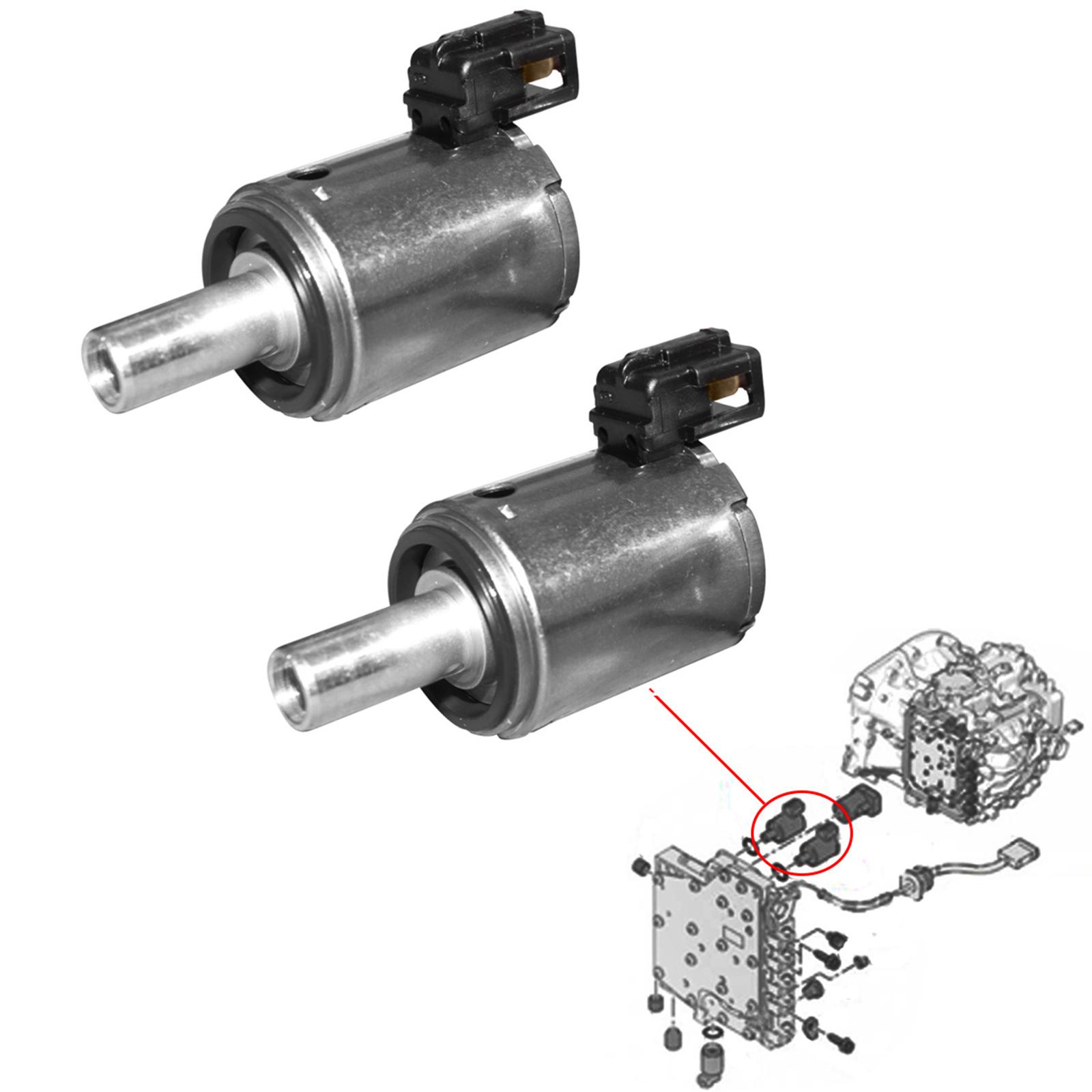 (Lot de 2) Electrovanne, solénoïde de boite automatique AL4, DP0 PARTSLINE KC00157