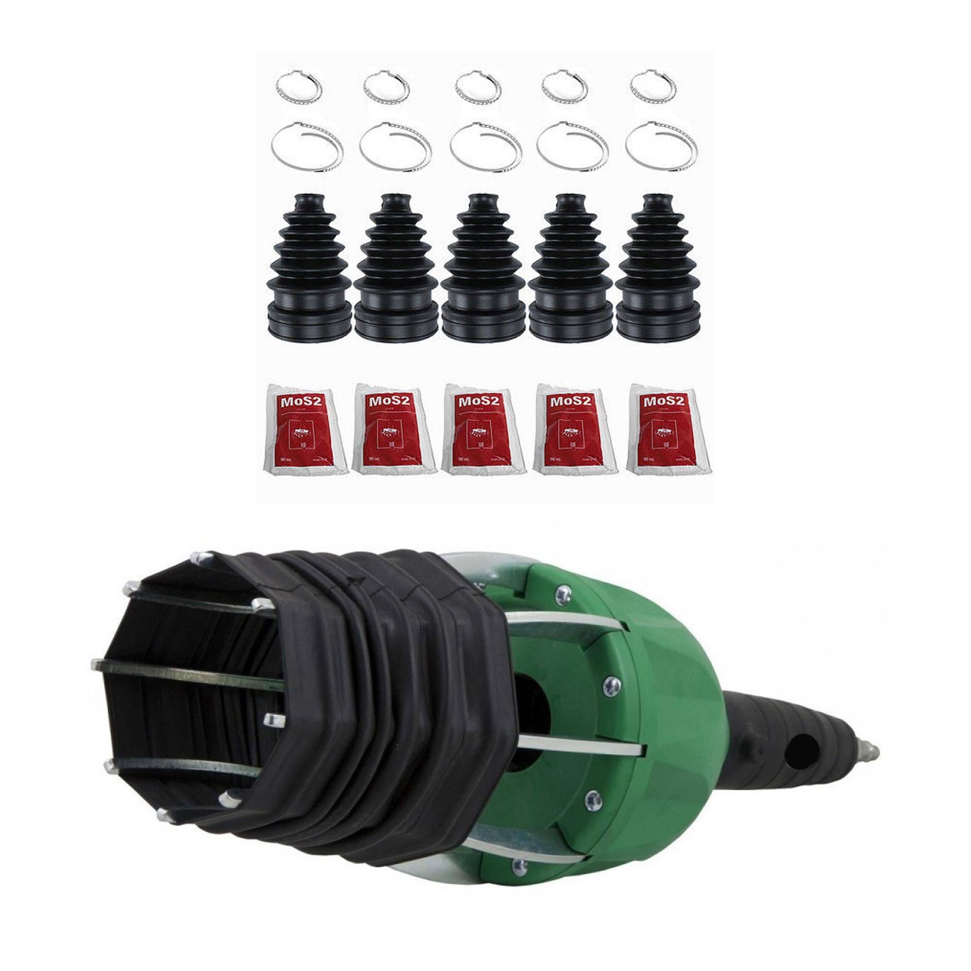 Pince pneumatique, expandeur, outil écarteur + 5 soufflets de cardan universels PARTSLINE KC00165