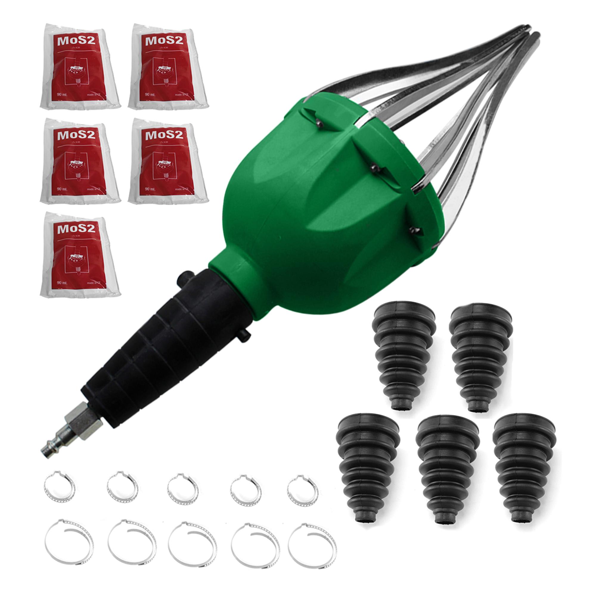 Pince pneumatique, expandeur, outil écarteur + 5 soufflets de cardan universels PARTSLINE KC00165