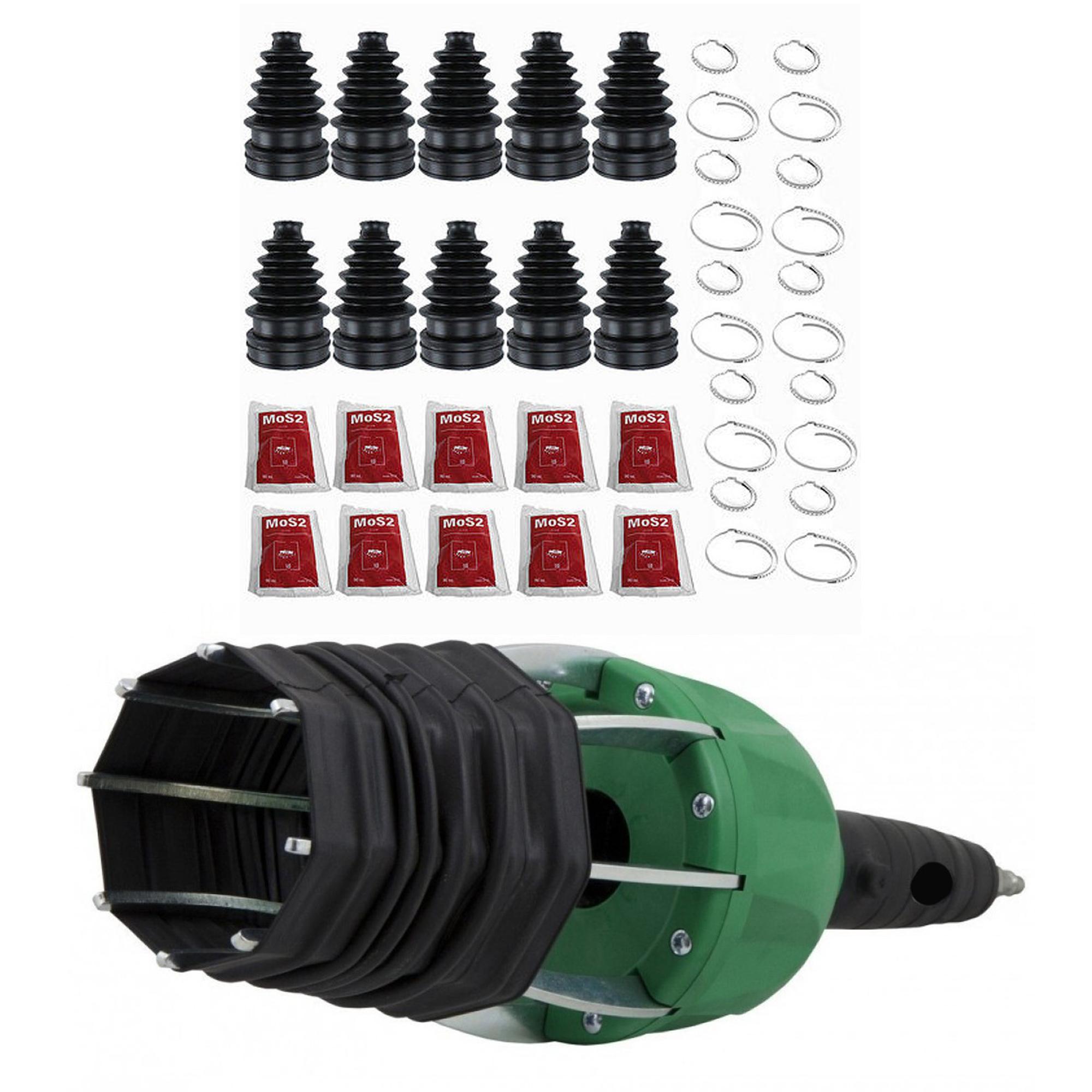 Pince pneumatique, expandeur, outil écarteur + 10 soufflets de cardan universels PARTSLINE KC00166